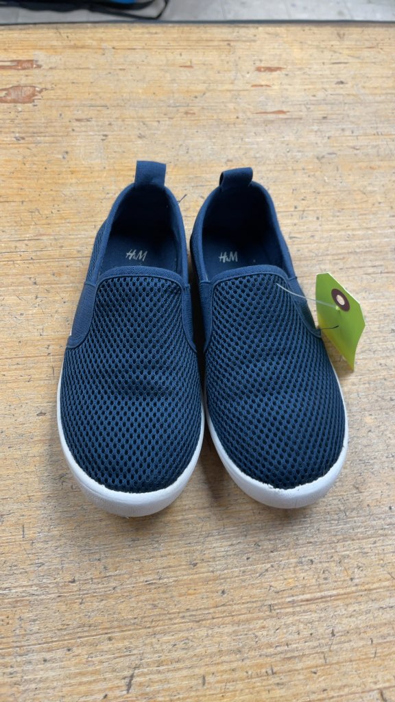 H&M Blue Mesh Slip-On Shoes - Size 1