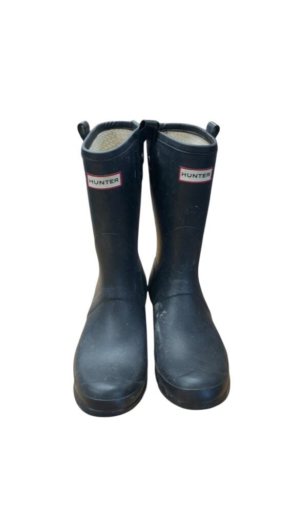 Hunter Ladies Rain Boots - Black, Size 11