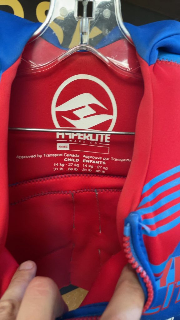 Hyperlite Child Life Jacket (31-60 lbs)
