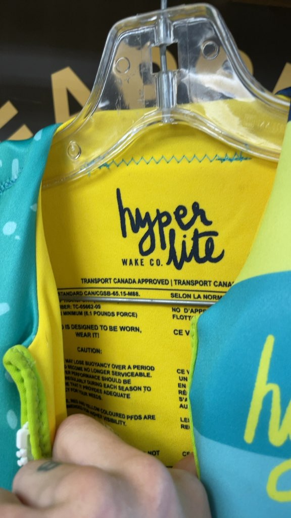 Hyperlite Infant Life Jacket 19-30 LB
