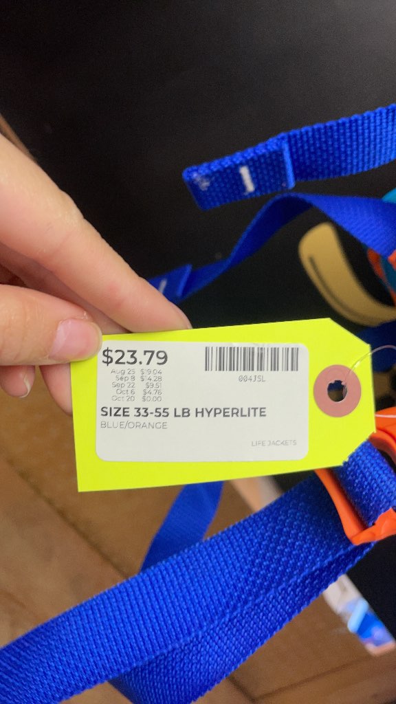Hyperlite Kids Collective Life Jacket (33-55 lbs)