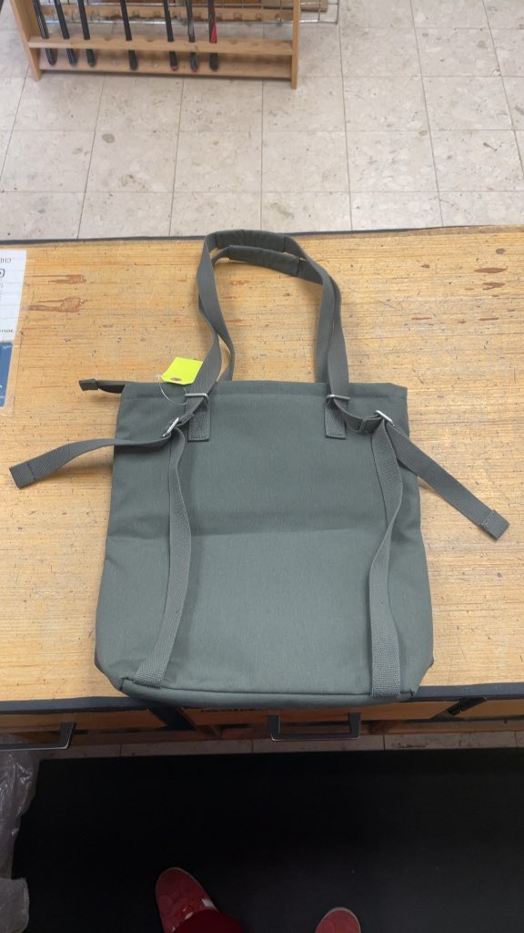IKEA Green Convertible Tote Bag