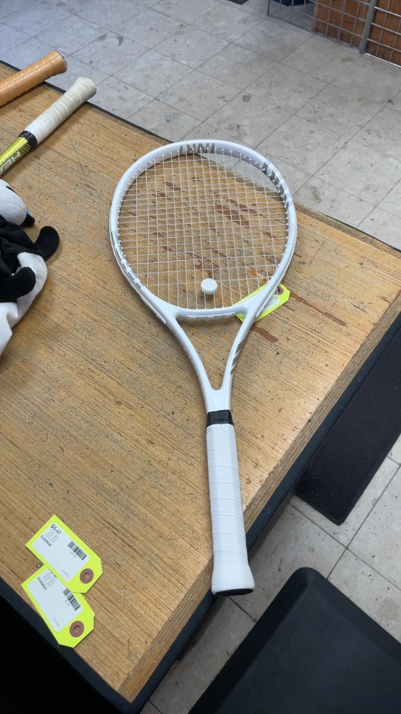 INRT White Tennis Racquet