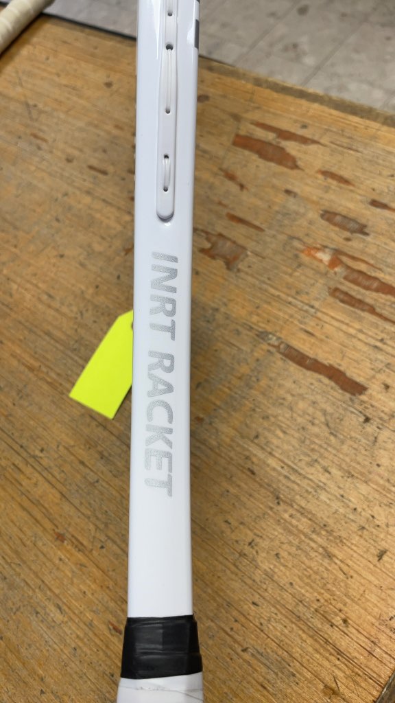 INRT White Tennis Racquet