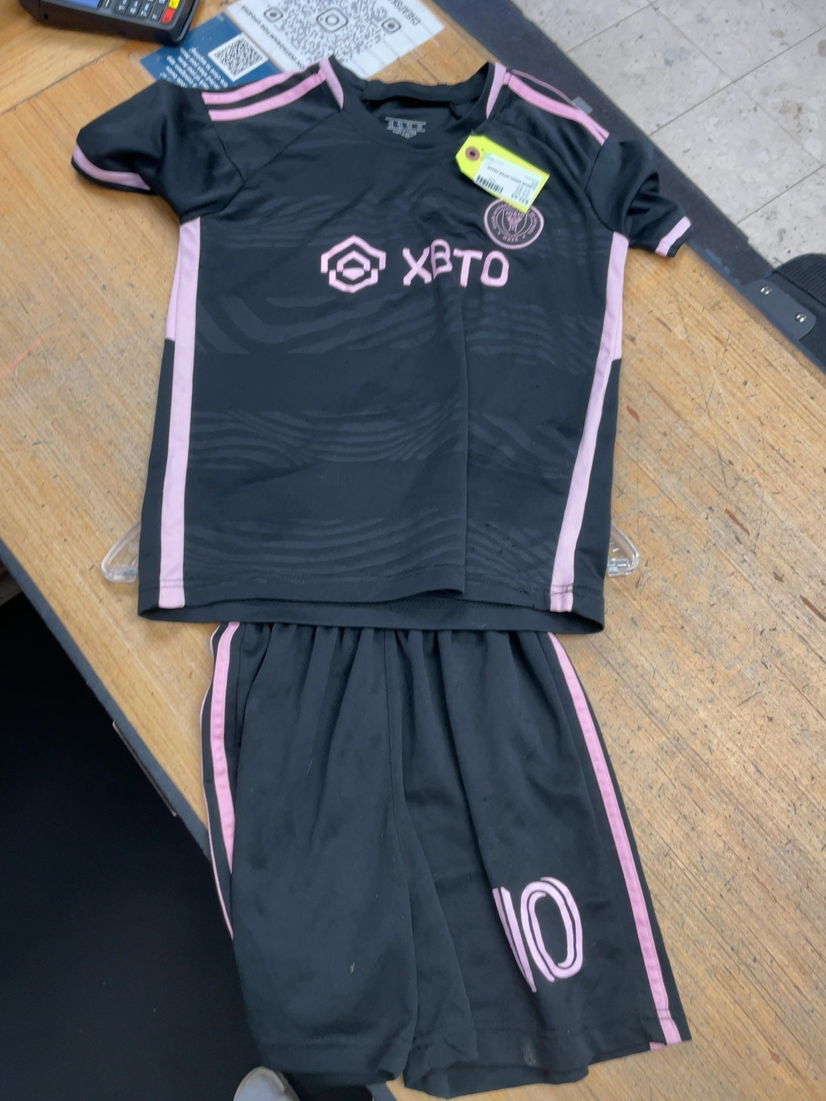 Inter Miami Messi Kit Size 26 Black/Pink