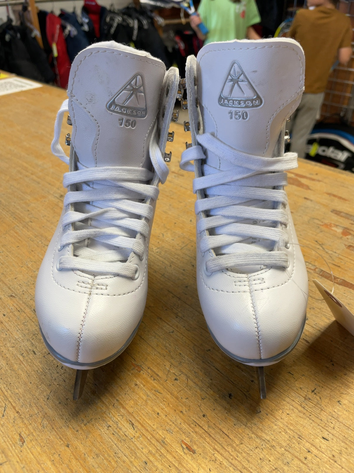 Jackson 150 Size 12C White Figure Skates