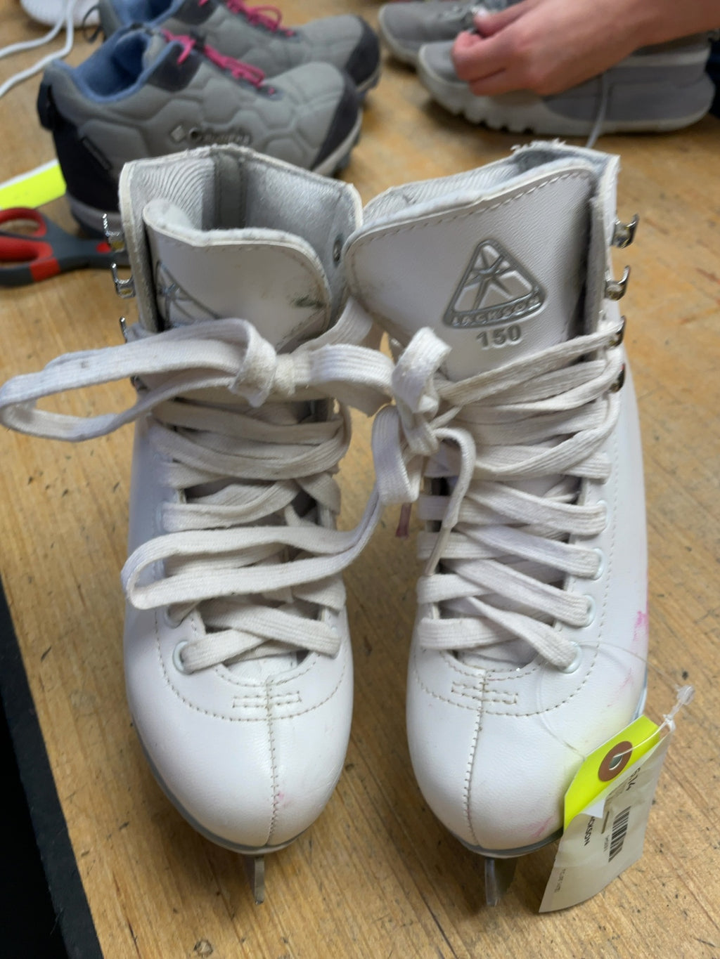 Jackson 150 Size 13C White Figure Skates
