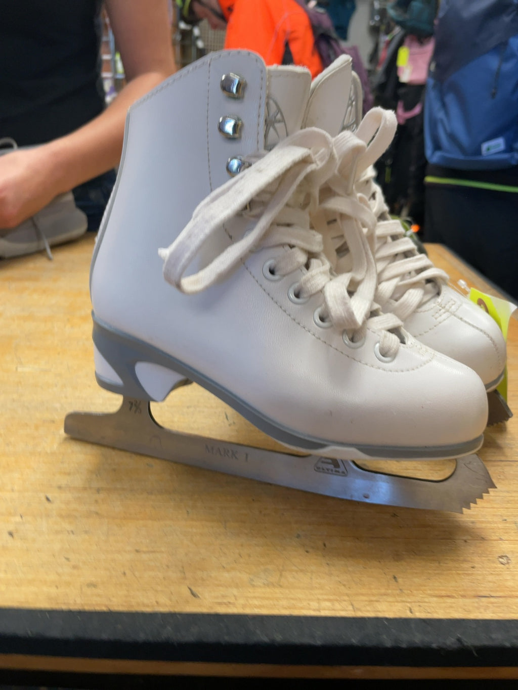 Jackson 150 Size 13C White Figure Skates