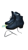 Jackson Black Leather Figure Skates - Size 8.5