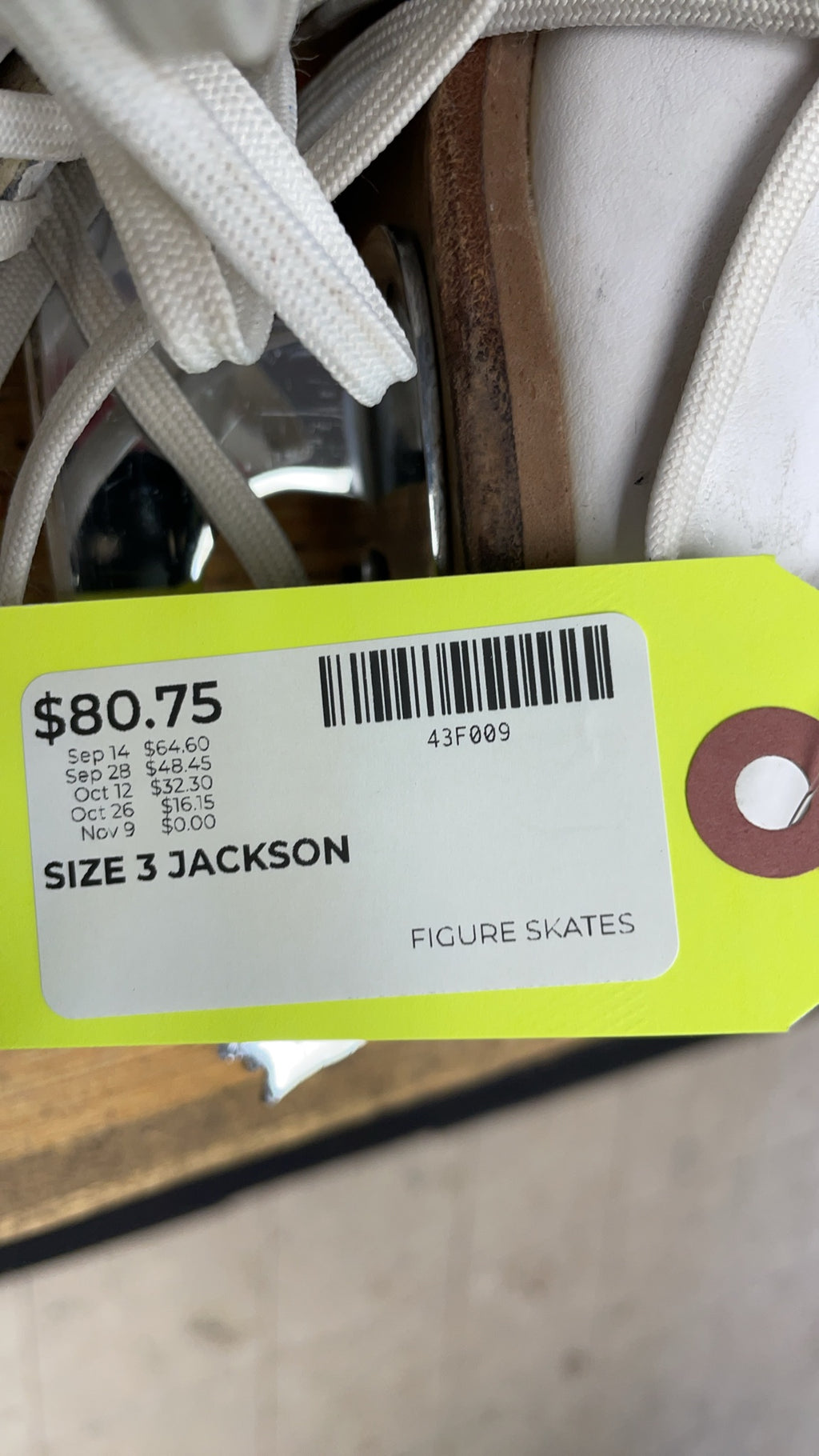 Jackson Freestyle Size 3 Figure Skates