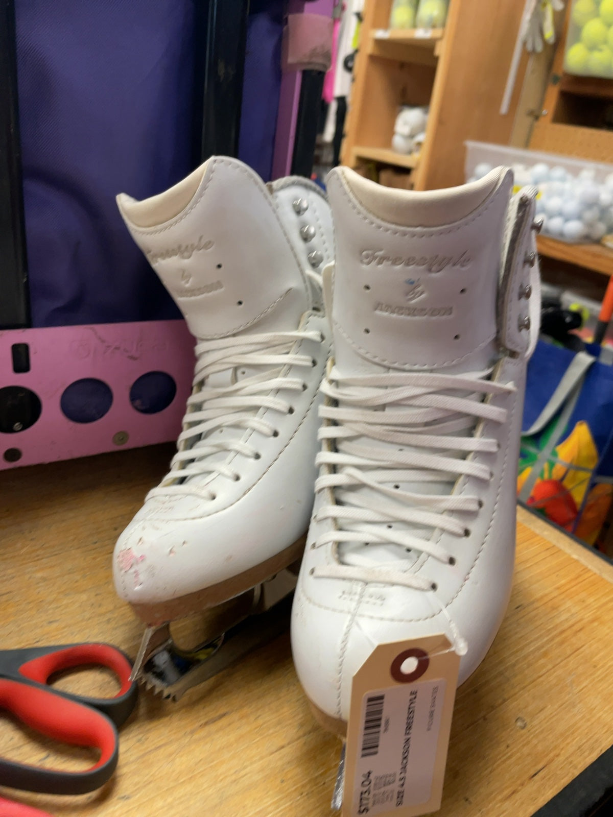 Jackson Freestyle Size 4.5 Figure Skates