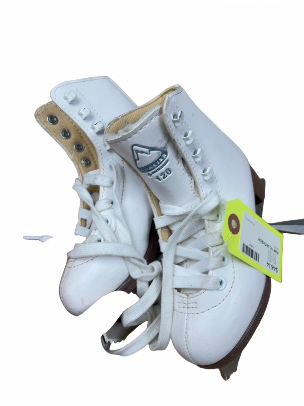Jackson Glacier 120 Size 11C White Figure Skates