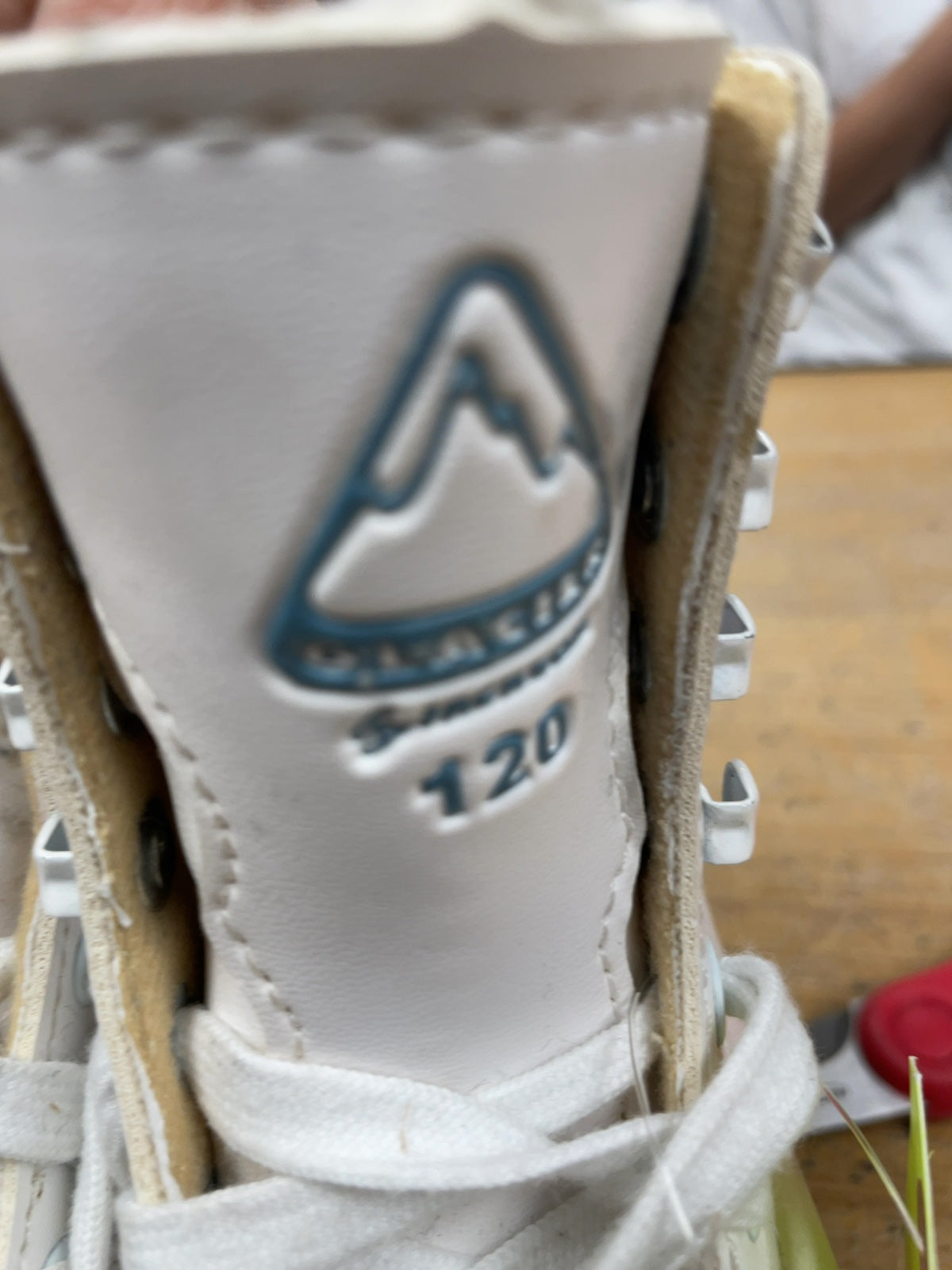 Jackson Glacier 120 Size 11C White Figure Skates
