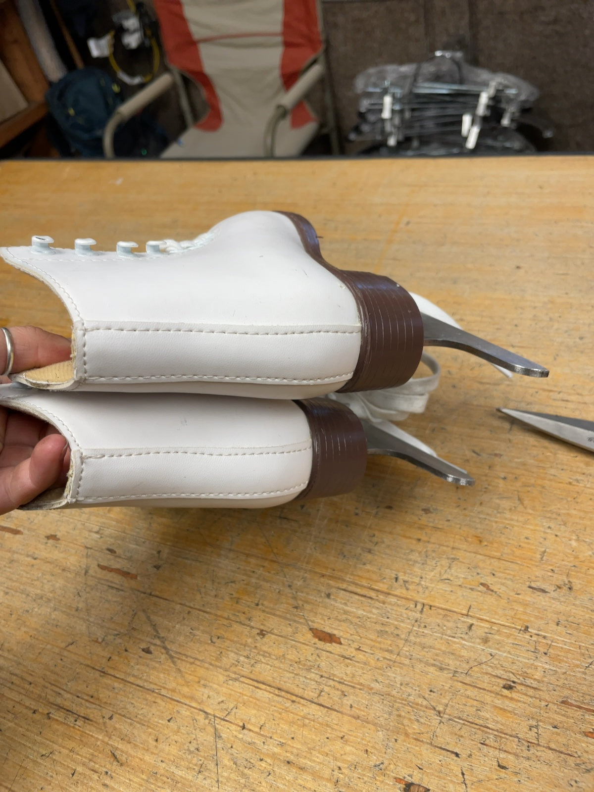 Jackson Glacier 120 Size 11C White Figure Skates