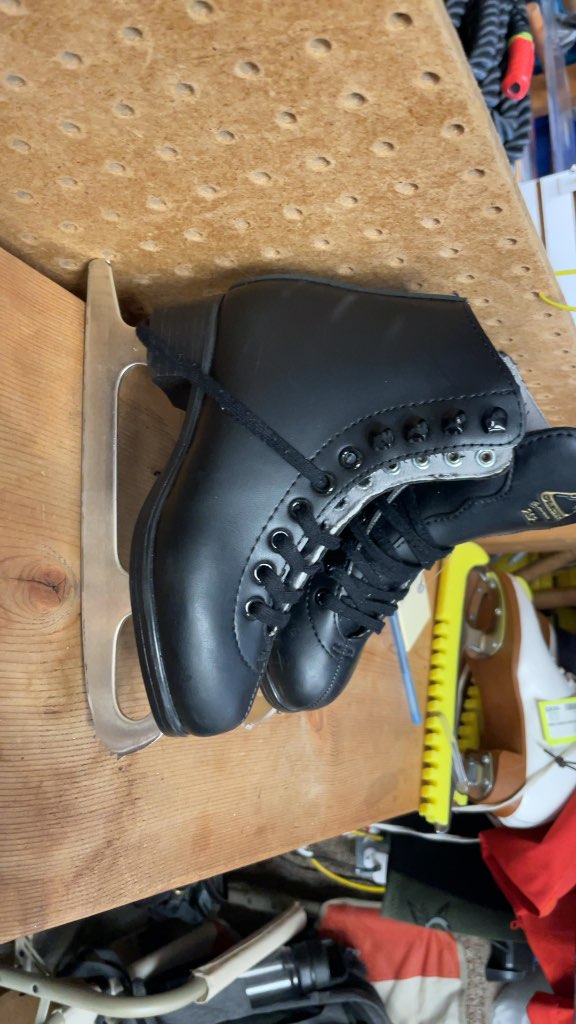 Jackson Glacier 252 Figure Skates - Black - Size 11C