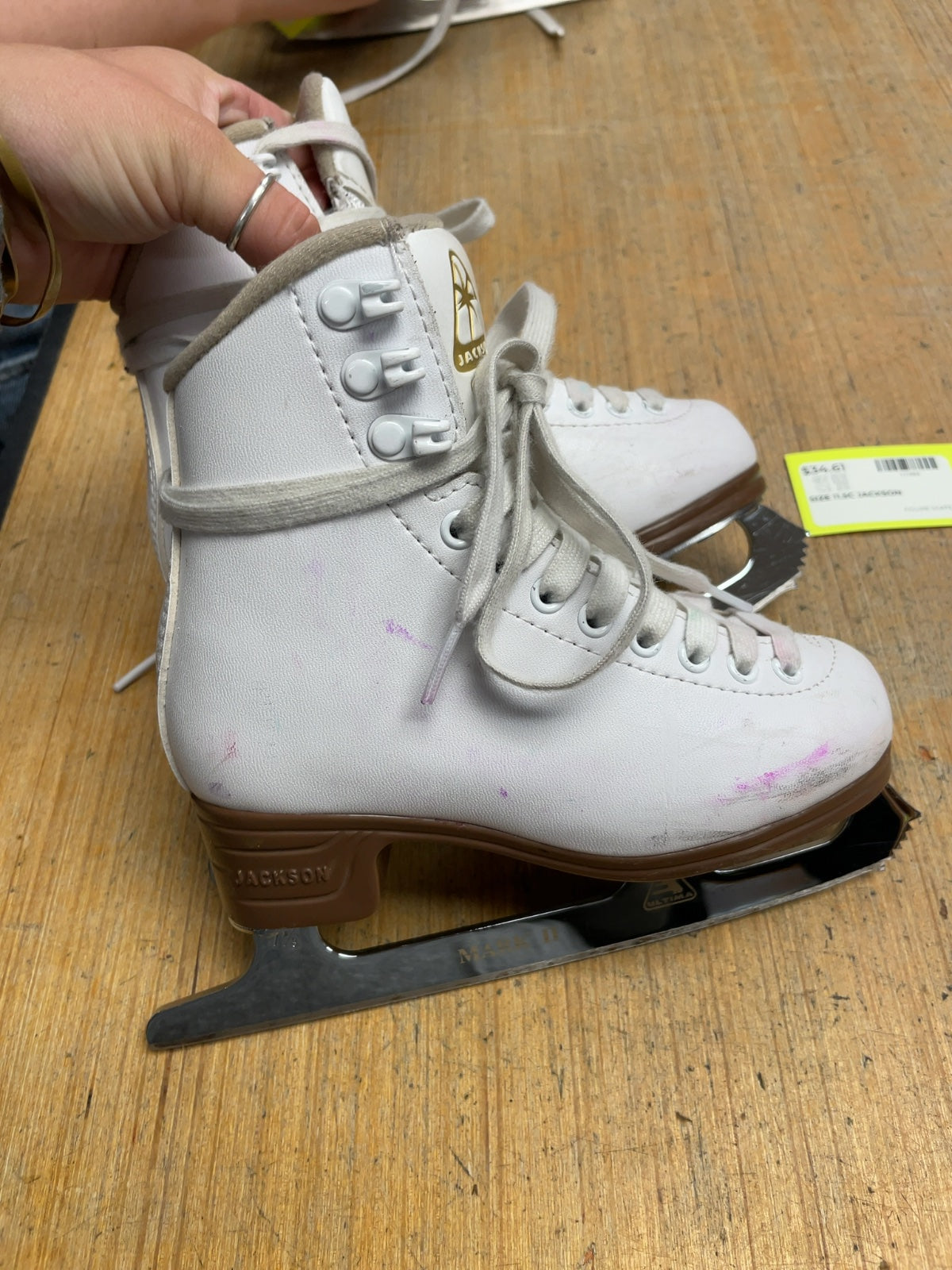 Jackson Mark II 11.5C Figure Skates