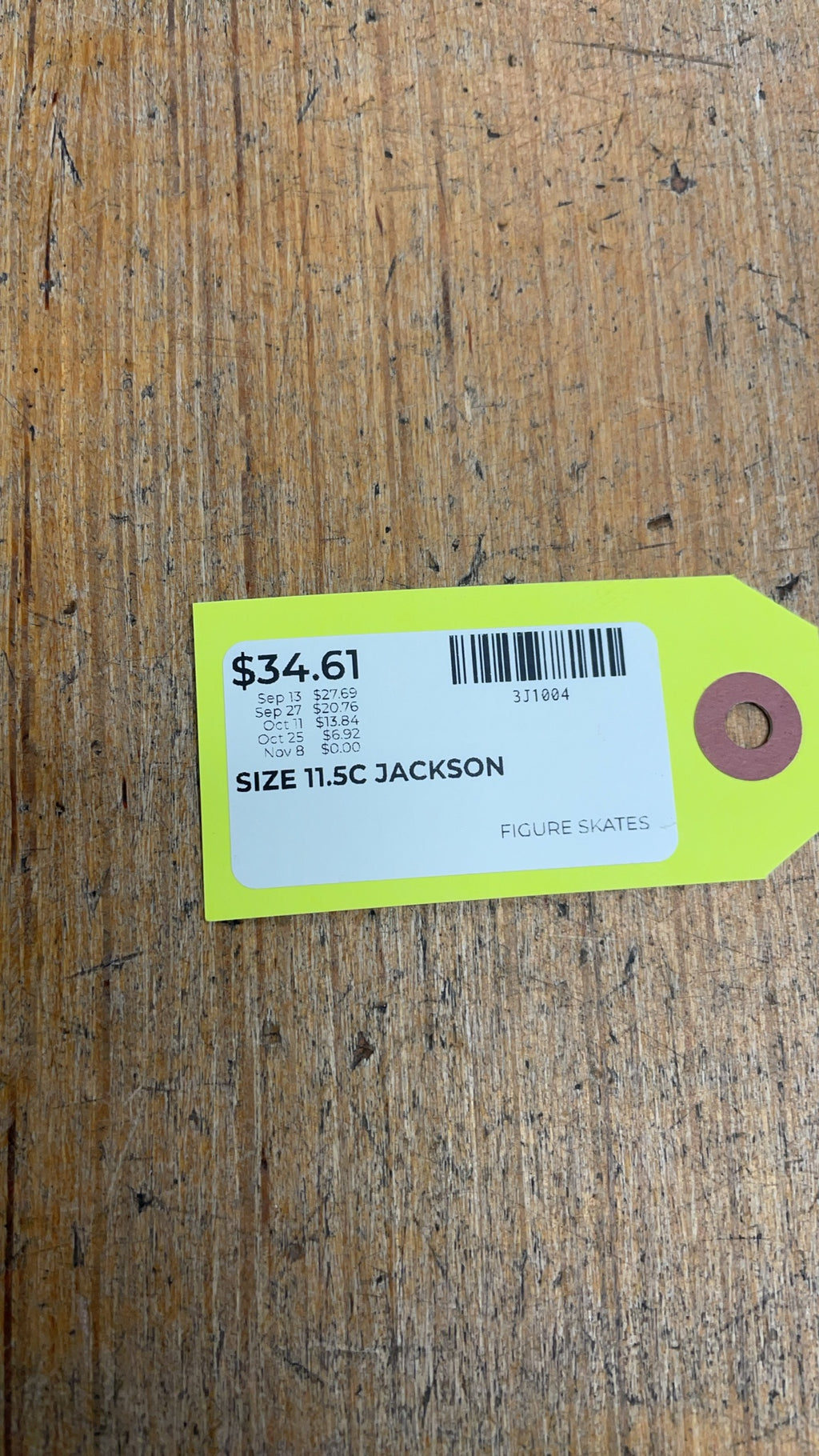 Jackson Mark II 11.5C Figure Skates