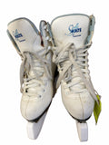 Jackson SoftSkate Size 3 White Figure Skates