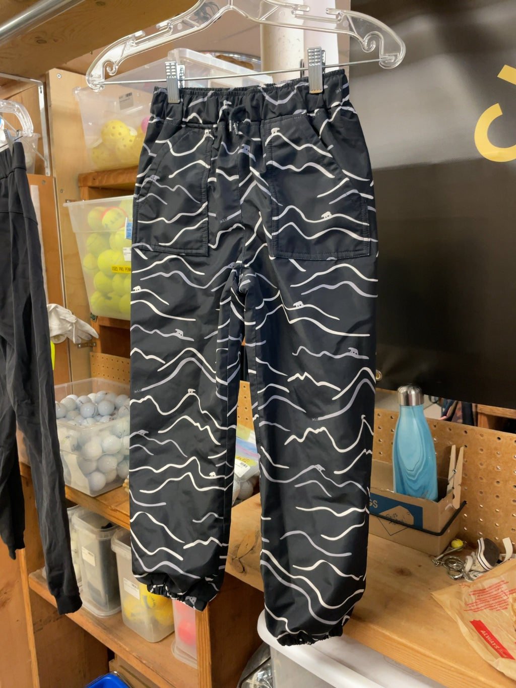 Jan & Jul Rain Pants JR 6 Black/White