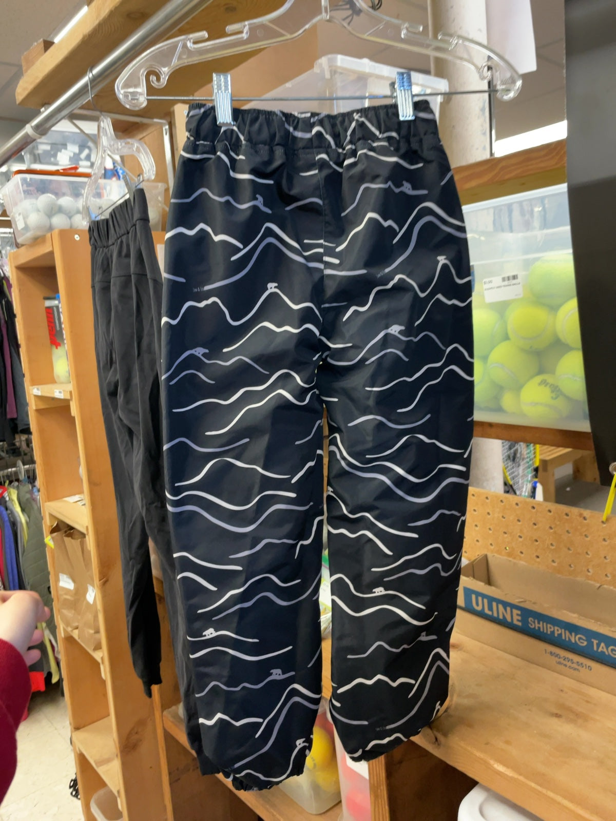 Jan & Jul Rain Pants JR 6 Black/White