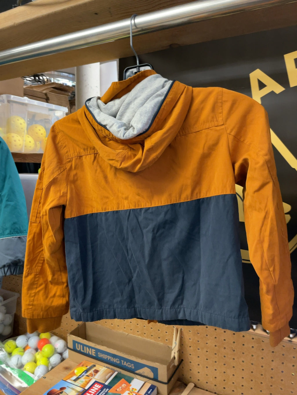 JBC Jacket Shell 128 Orange/Navy