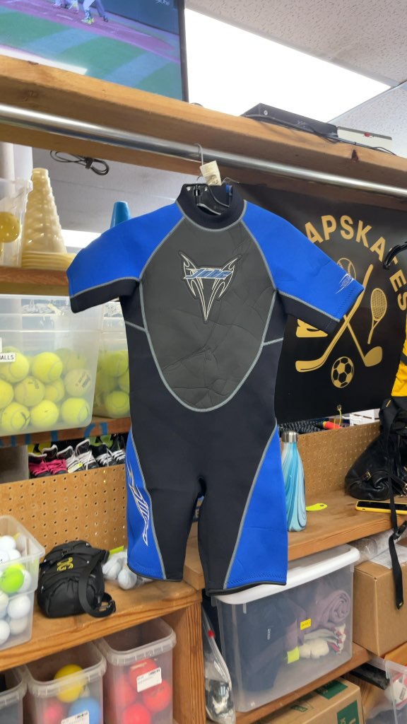 Jobe Youth Wetsuit - Size 14 - Black/Blue