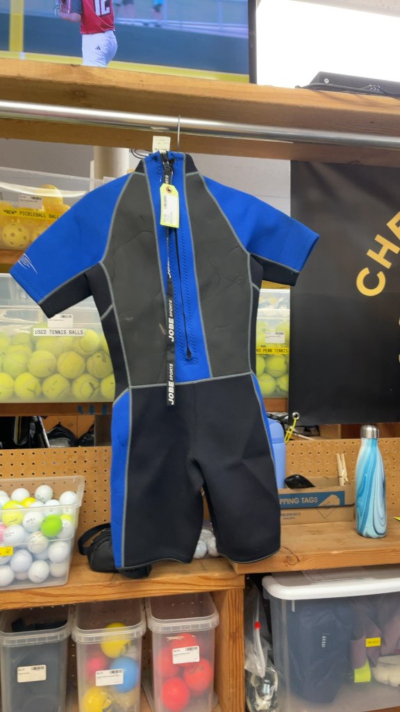 Jobe Youth Wetsuit - Size 14 - Black/Blue