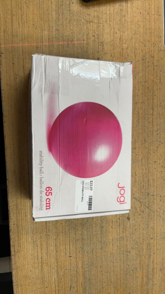 Jogi Stability Ball - 65 cm - Pink