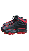 Jordan Pro Strong Black/Red Sneakers - Size 6.5