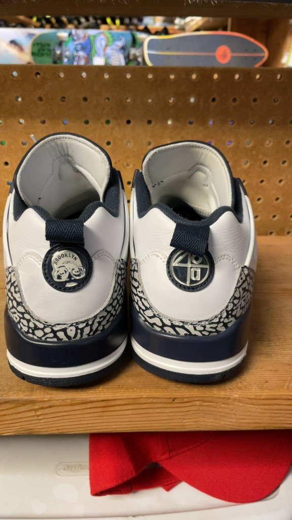 Jordan Spizike Low 'Midnight Navy' Basketball Shoes - Size 10.5