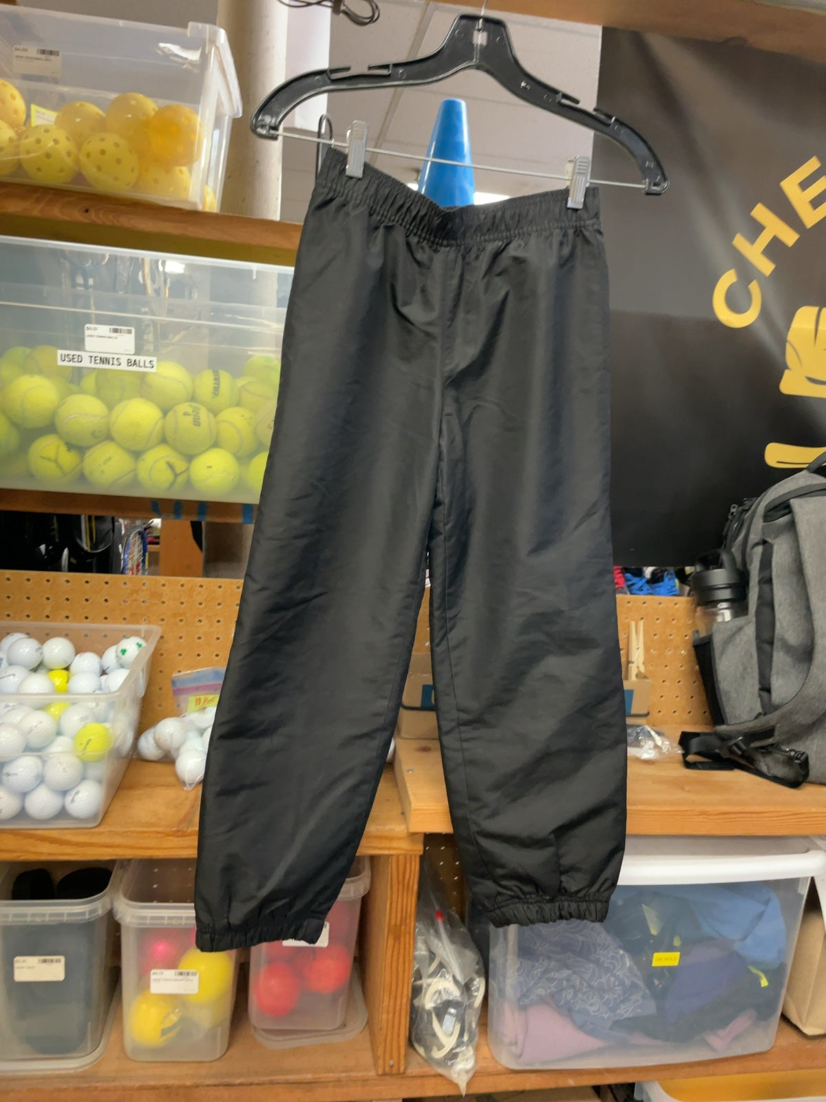 Junior 7/8 Joe Lined Rain Pants - Black