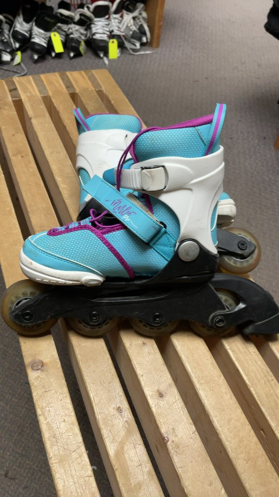 K2 Marlee Pro Adjustable Inline Skates - Teal/Purple - Size 11C-2