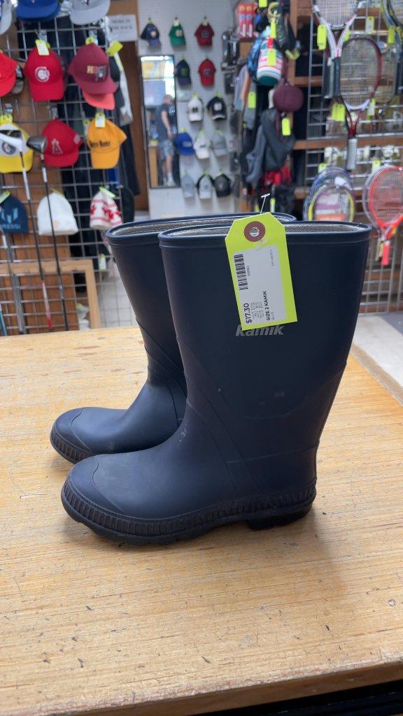 Kamik Blue Rain Boots - Size 2
