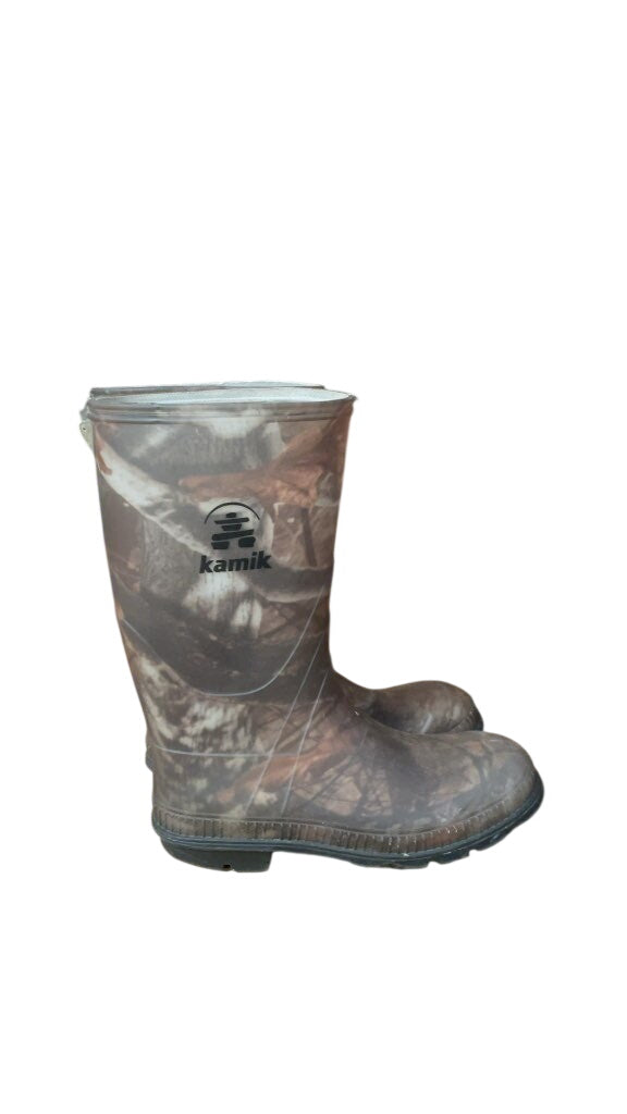 Kamik Camo Rain Boots - Size 4