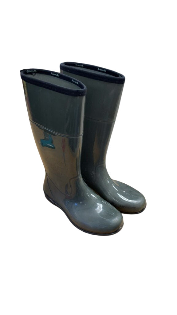 Kamik Green Rain Boots - Size 8