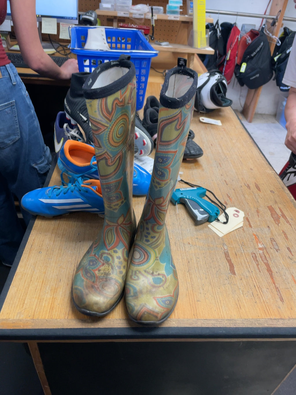 Kamik Paisley Size 6 Rain Boots