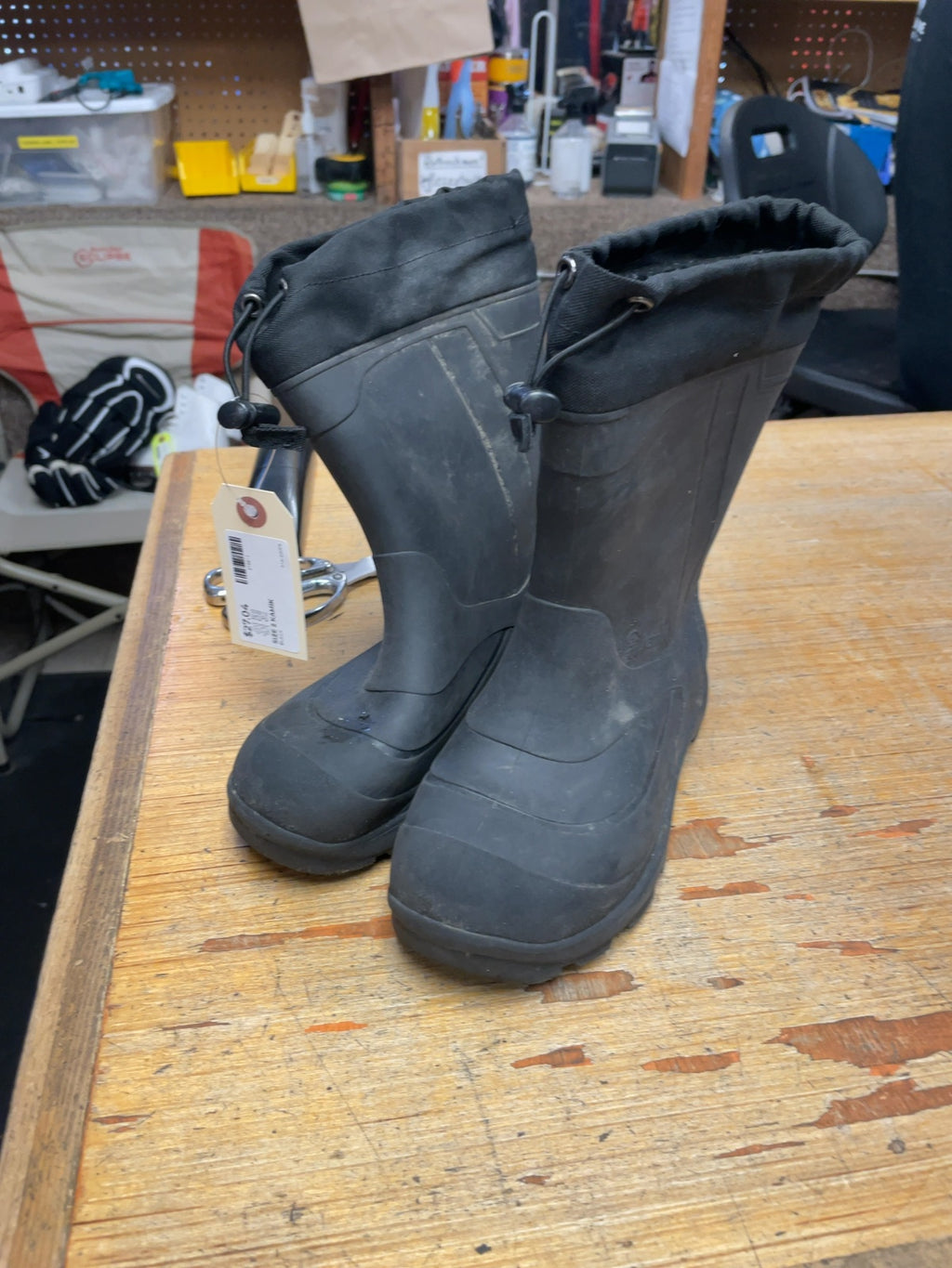 Kamik Rain Boots Size 2 Black
