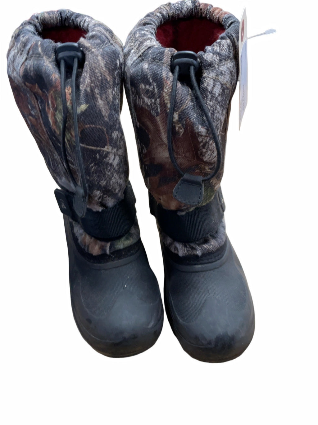 Kamik Winter Boots Size 4 Camo/Black