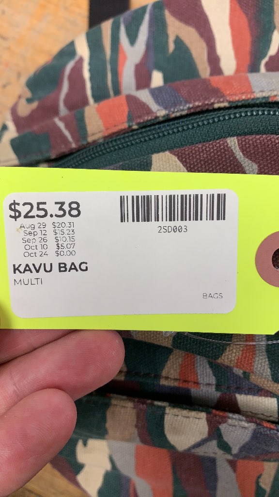 KAVU Rope Bag - Camo Multi