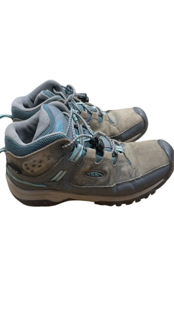 Keen Hiking Boots Brown/Blue Size 4