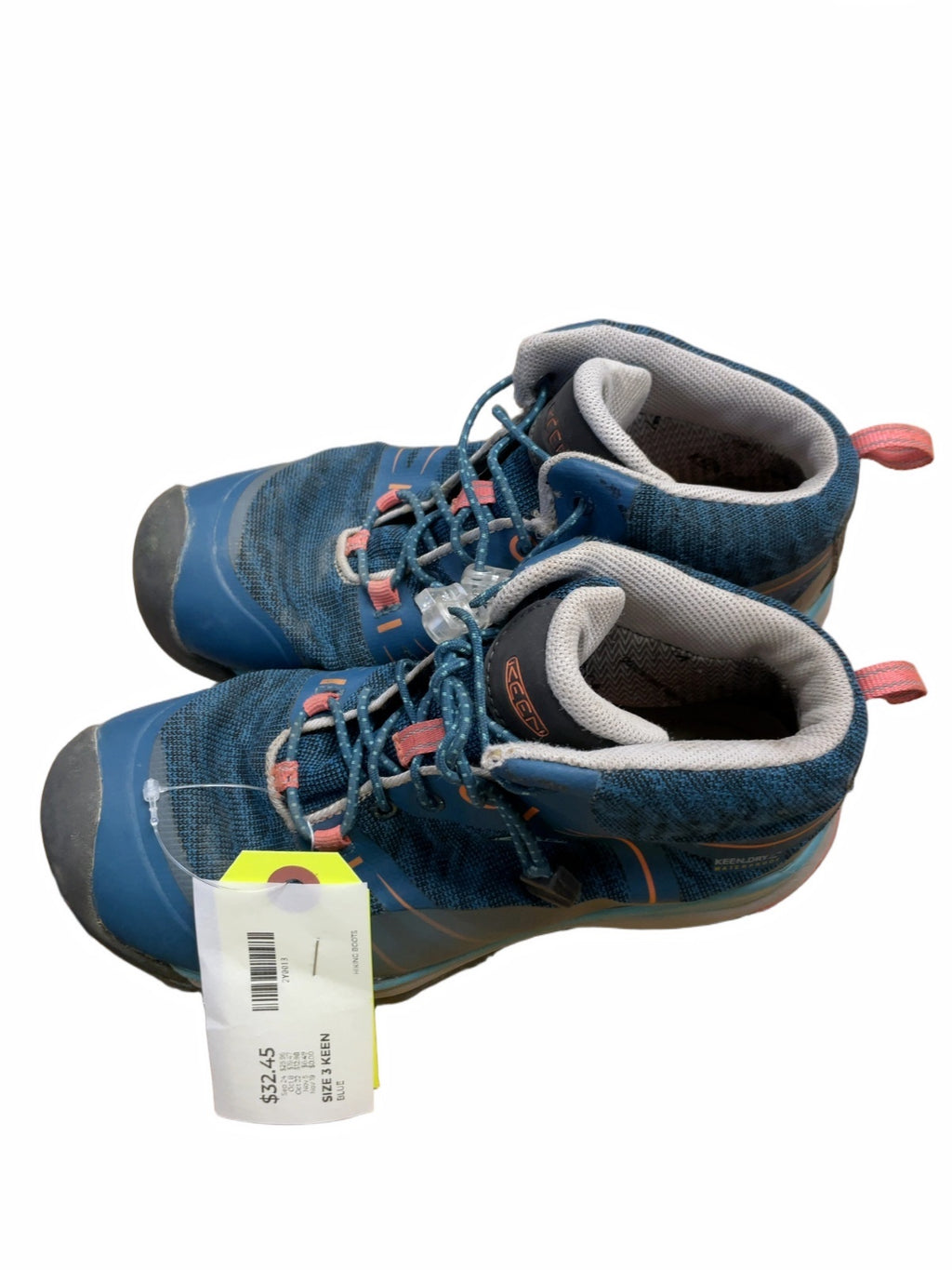 KEEN Hiking Boots Size 3 Blue