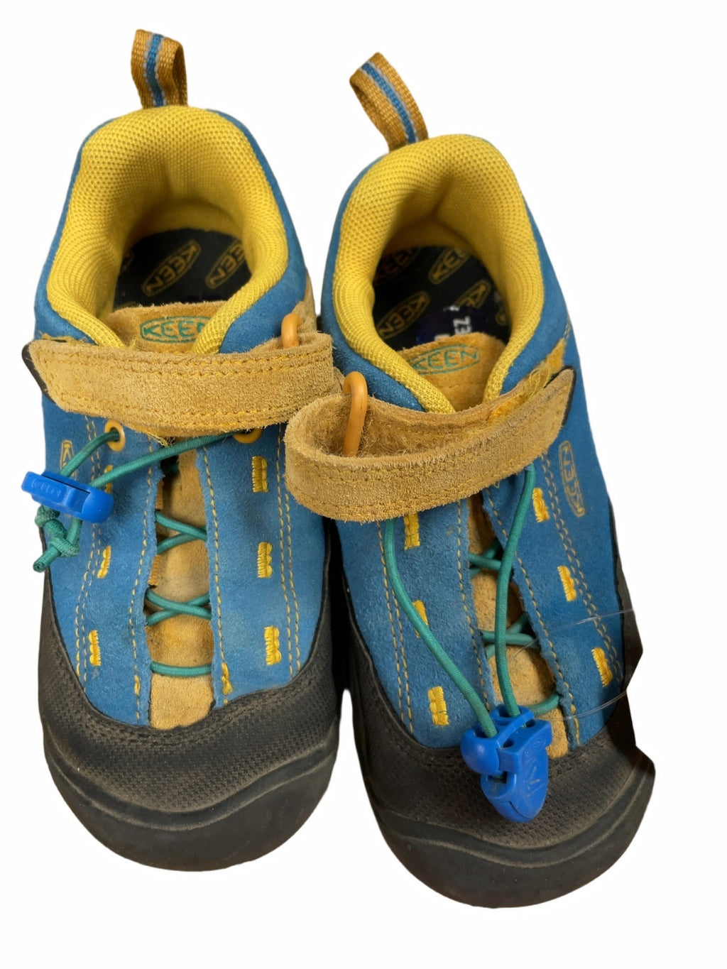 KEEN Hiking Shoes Size 12.5C Blue/Yellow