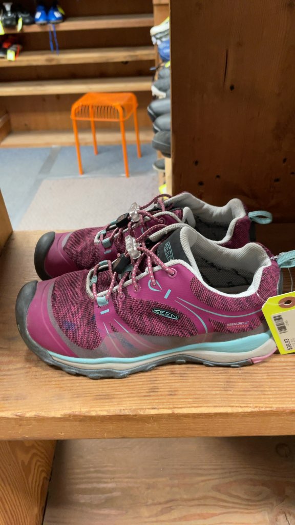 KEEN Kids' Hiking Boots - Size 3 - Purple/Blue