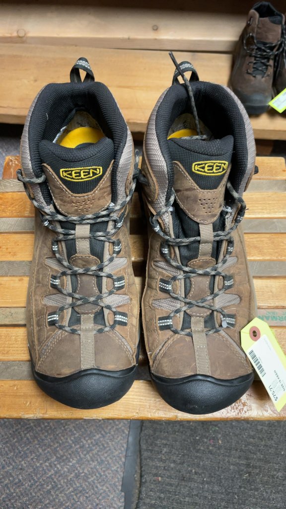 Keen Men's Size 13 Brown Hiking Boots