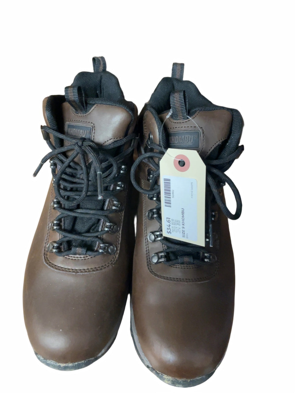 Khombu Ravine Size 9 M Brown Hiking Boots