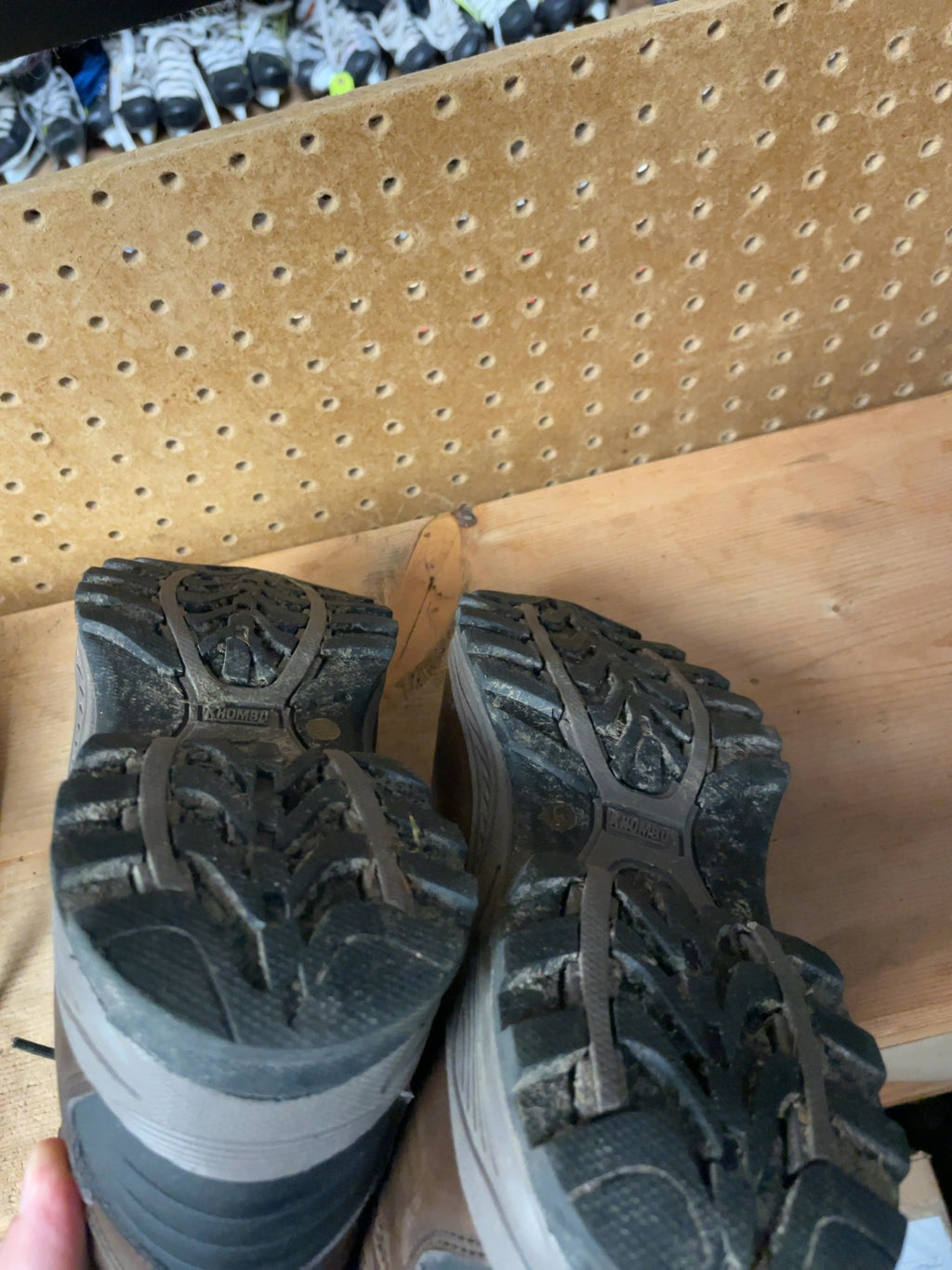 Khombu Ravine Size 9 M Brown Hiking Boots