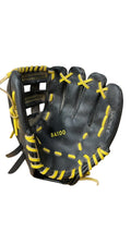 Kipsta BA100 9.5" Baseball Glove - Black/Yellow