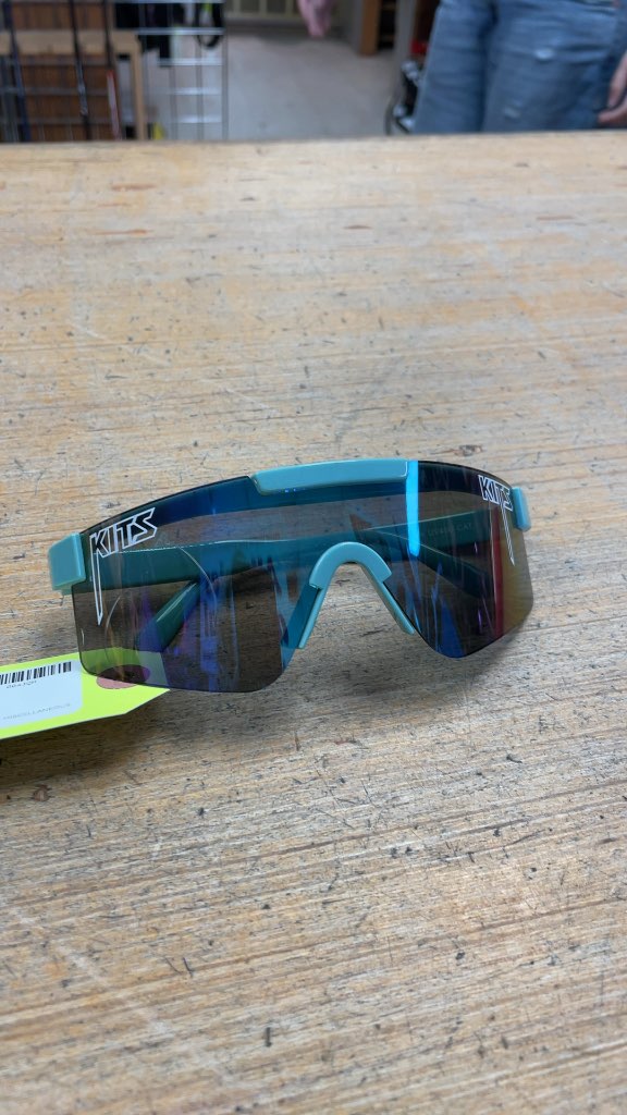 Kits KP001 Teal Shield Sunglasses