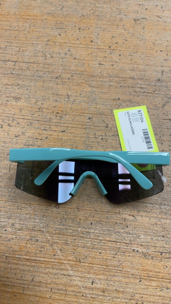 Kits KP001 Teal Shield Sunglasses