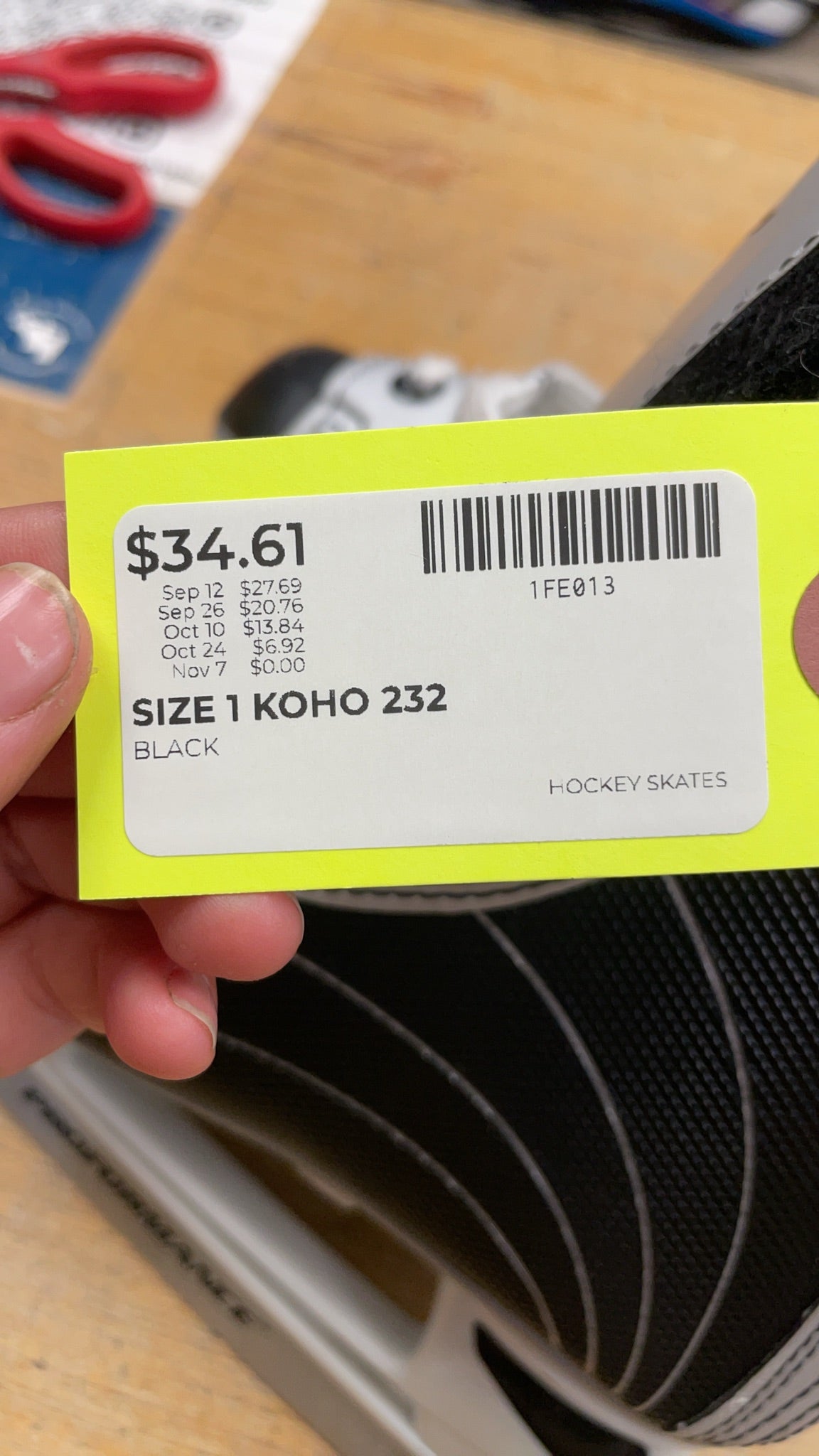 KOHO 232 Size 1 Hockey Skates